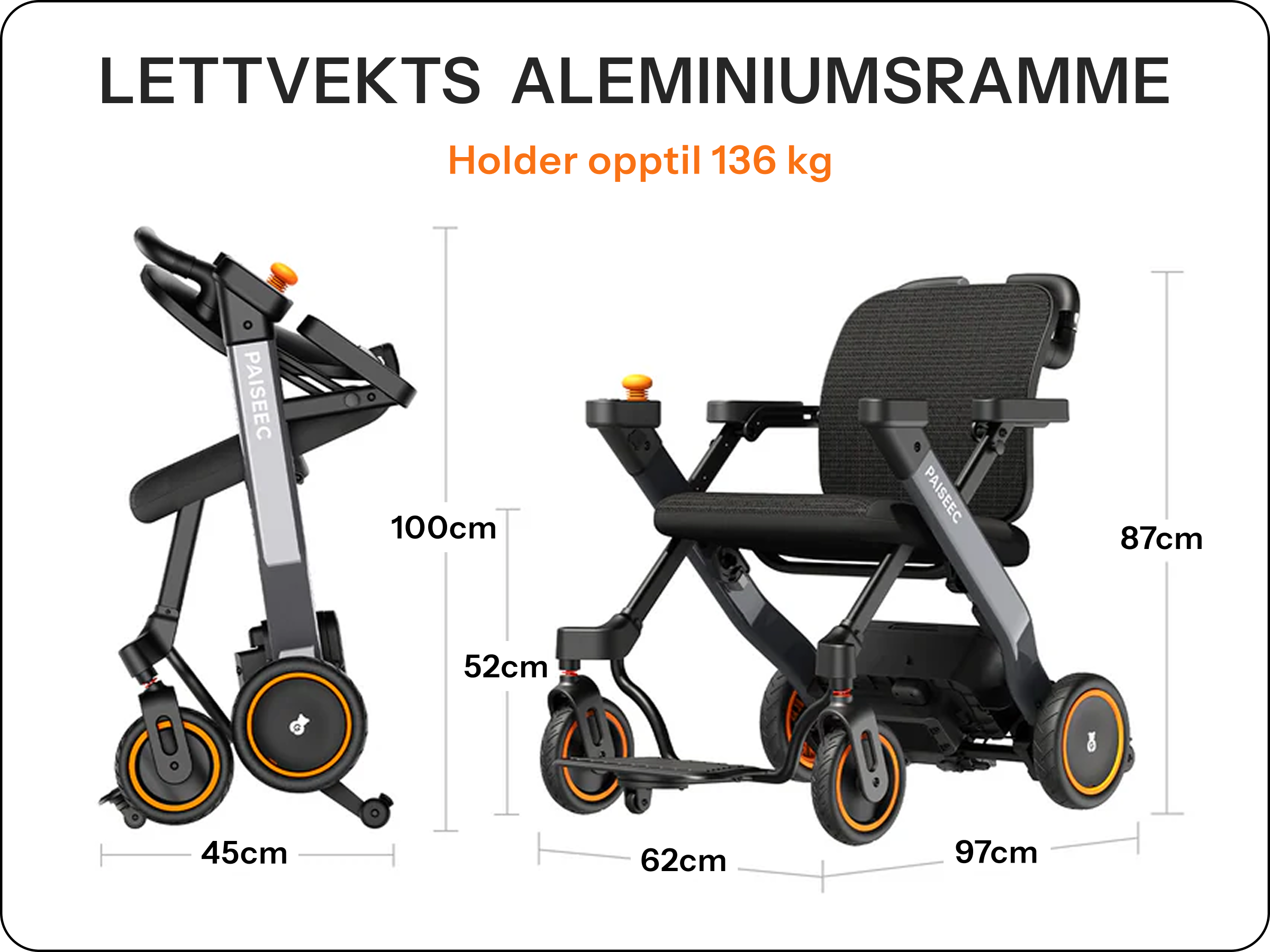 Eletrisk Rullestol Medenta W3