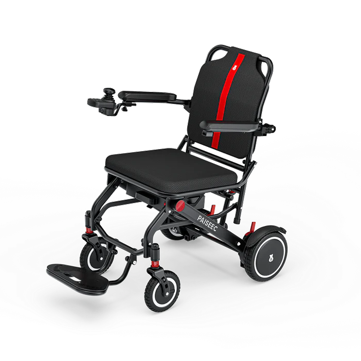 Lett Sammenleggbar Elektrisk Rullestol Q3 - Flygodkjent Reiseutgave