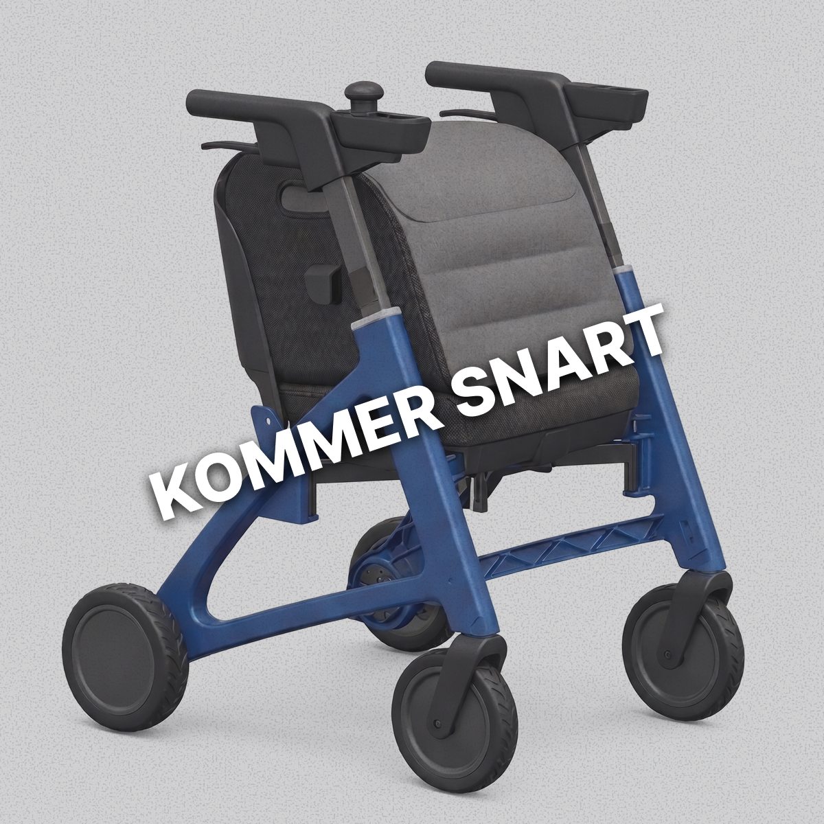 Rullator og Rullestol Sammenleggbar Elektrisk Assisterende R3 - Flygodkjent