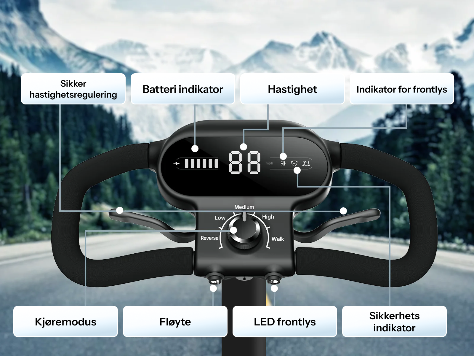 Mobilitetsscooter Medenta S3