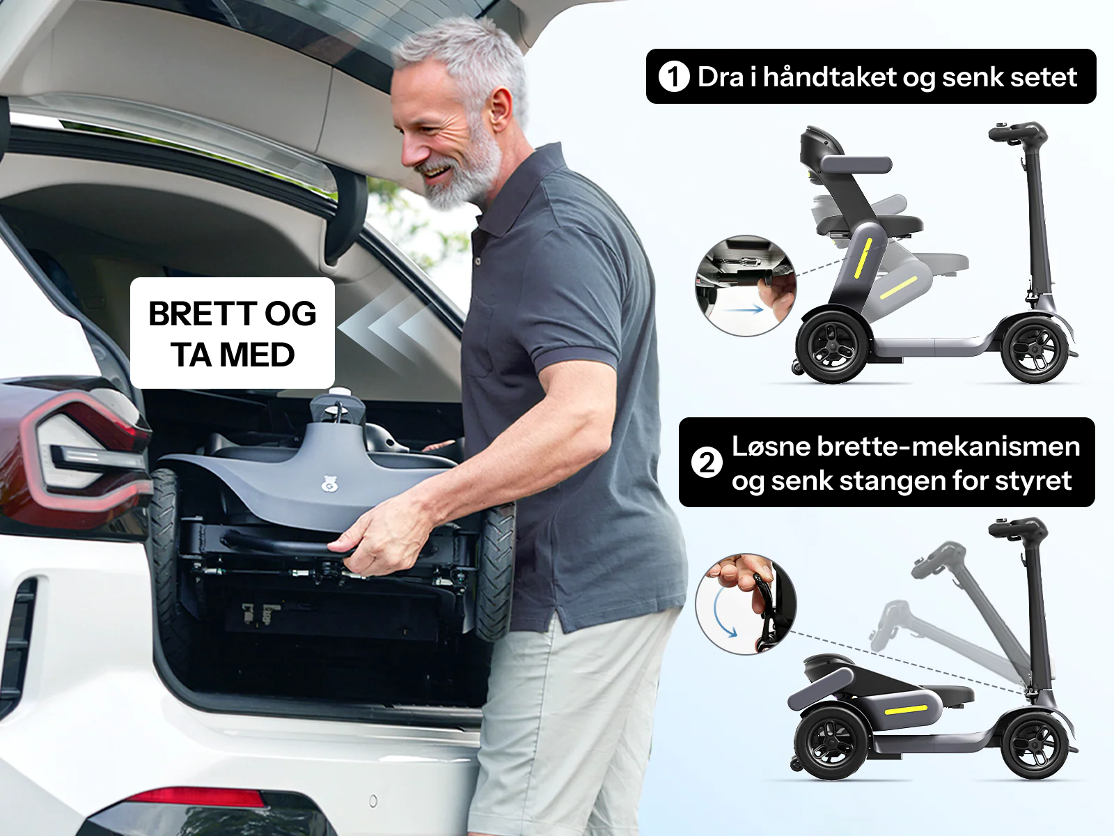 Mobilitetsscooter Medenta S3