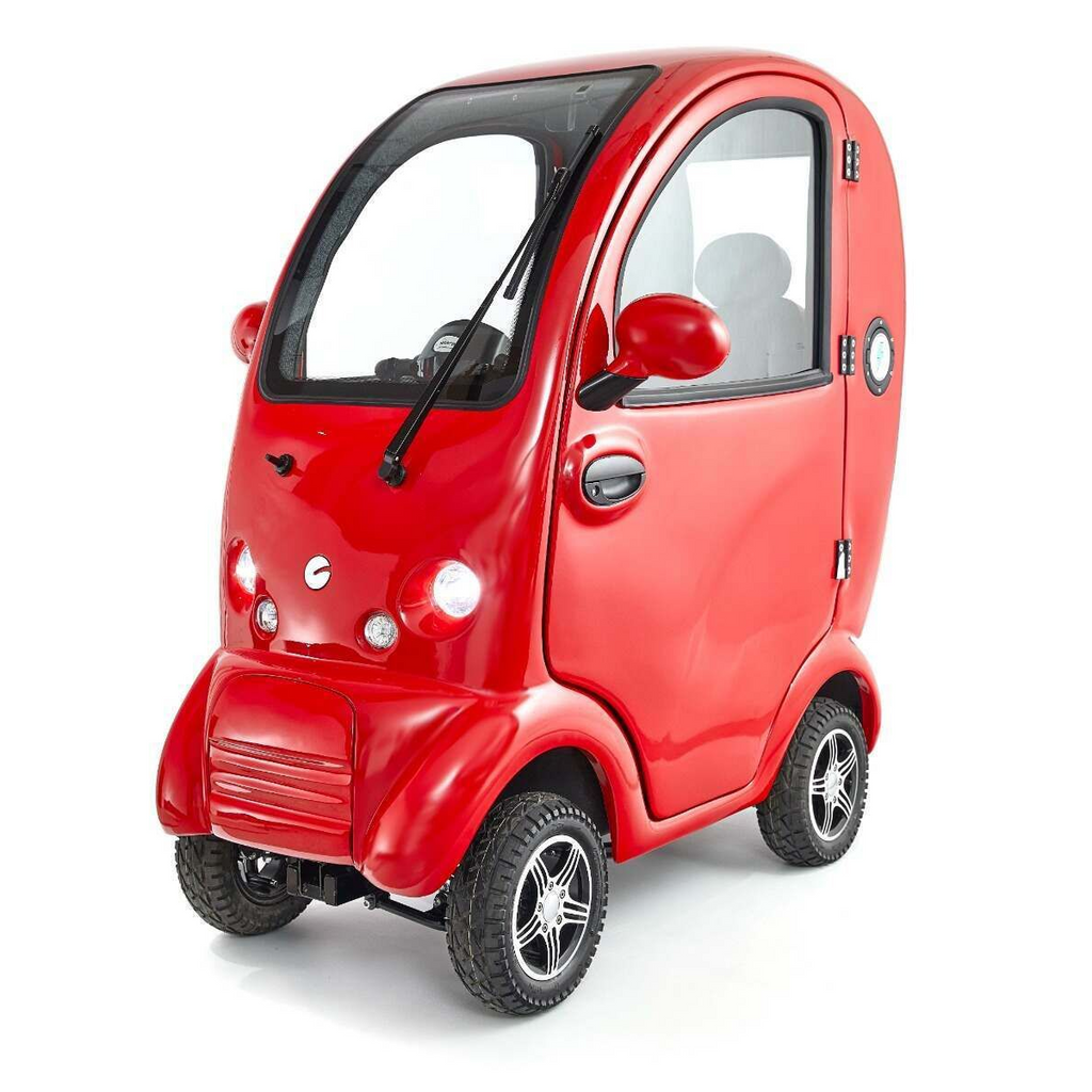 Elektrisk Værbeskyttet Kabinscooter - Førerkortfri Elbil