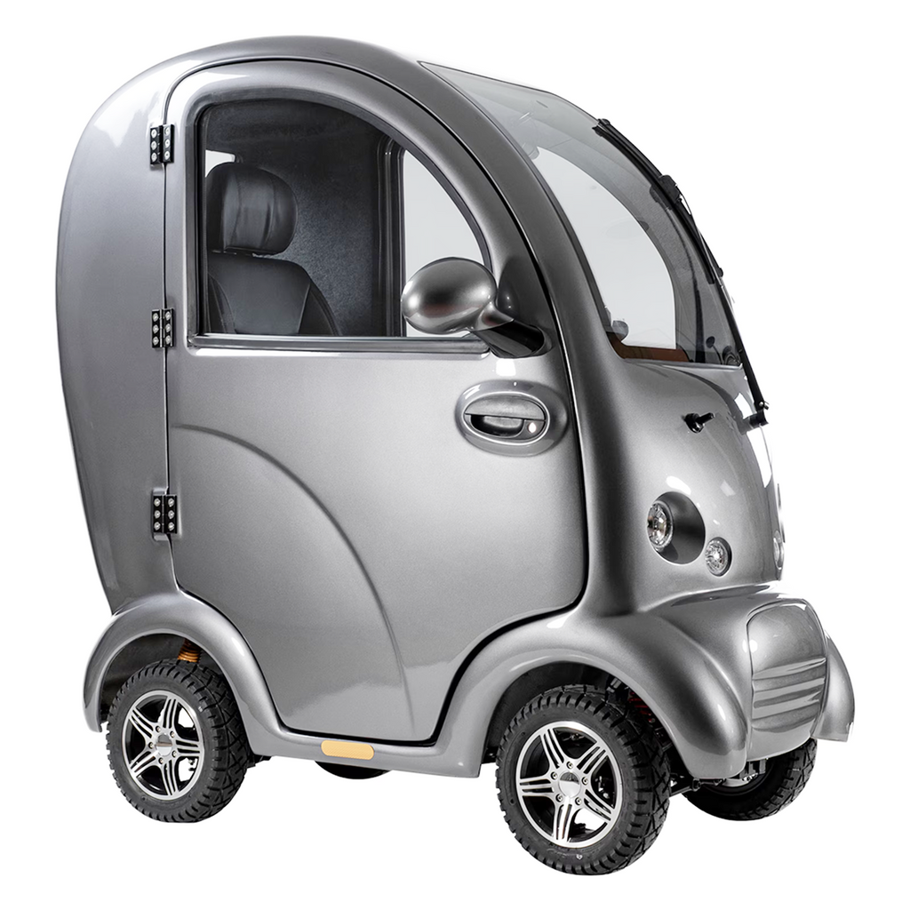 Elektrisk Værbeskyttet Kabinscooter - Førerkortfri Elbil