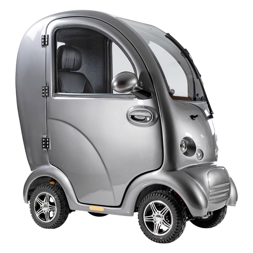 Elektrisk Værbeskyttet Kabinscooter - Førerkortfri Elbil